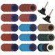 thumbnail image 1 of Juego de discos de lijado WORKPRO, 101 piezas, 5 cm con soporte de 6 mm, 1 of 7