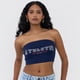 thumbnail image 3 of Peto Mujer Strapless Lettering Navy Corona, 3 of 5