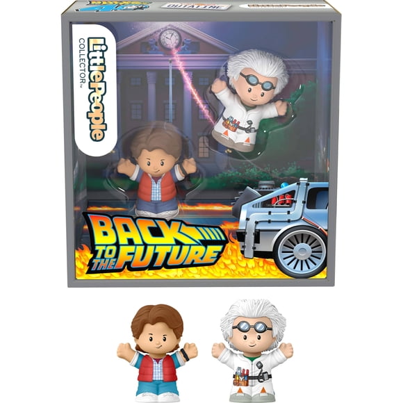 Set de coleccionista Little People Back to The Future 40 aniversario.