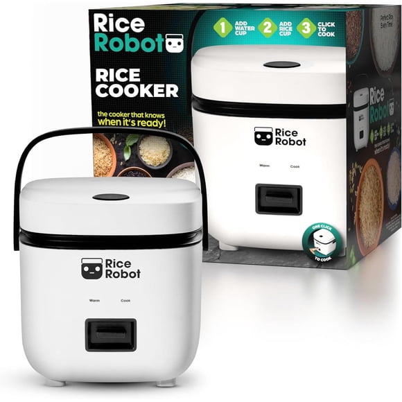 Arrocera EMSON Rice Robot de 1 litro sin PFAS y accesorios