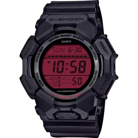 Reloj Casio G-Shock GD-010BBR-1 resistente a los golpes, 200 m