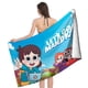 thumbnail image 4 of ¡Vamos, Mandy! Toalla de playa de secado rápido con diseño temático, regalo para mujeres y niñas, ideal para cumpleaños, fans, amantes de la música, uso en la playa o al aire libre, 78 × 180 cm, 4 of 6