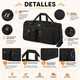 thumbnail image 3 of Bolso de Viaje Extra Grande 100L Reforzado con Correa Ajustable y Bolsillos, 3 of 7