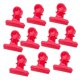 thumbnail image 1 of 10 Uds. Clips De Bisagra De Metal Abrazadera De Clip De Papel/clips De Carpeta De Archivos Rojo, 1 of 5