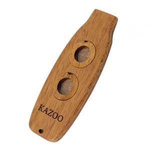 Bothyi - Instrumentos Musicales Kazoo Portátil De Madera De Doble Agujero Para Niños Principiantes Estilo B
