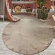 thumbnail image 2 of Alfombra Redonda Babil Beige 160 x 160 Cm, 2 of 6