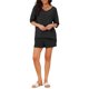 thumbnail image 2 of INSPIRE CHIC Conjuntos de Salón para Mujeres 2026 Verano Acanalado Cuello en V Casual Suelto Conjuntos a Juego 2 Piezas Conjunto Corto Pijamas con Bolsillos L Negro, 2 of 6