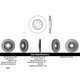 thumbnail image 2 of Disco Freno para auto Peugeot 207 2006-2014 Delantero, 2 of 2