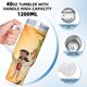 thumbnail image 5 of La Escuela del Emperador Vaso aislado de acero inoxidable con asa, diseño temático, regalo para familia, amigos y fans; incluye pajita y encaja en el portavasos estándar, 40 oz, 5 of 6
