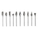 thumbnail image 1 of Set 10 Fresas Rotativas Para Metal Taladro Y Dremel Lima, 1 of 6