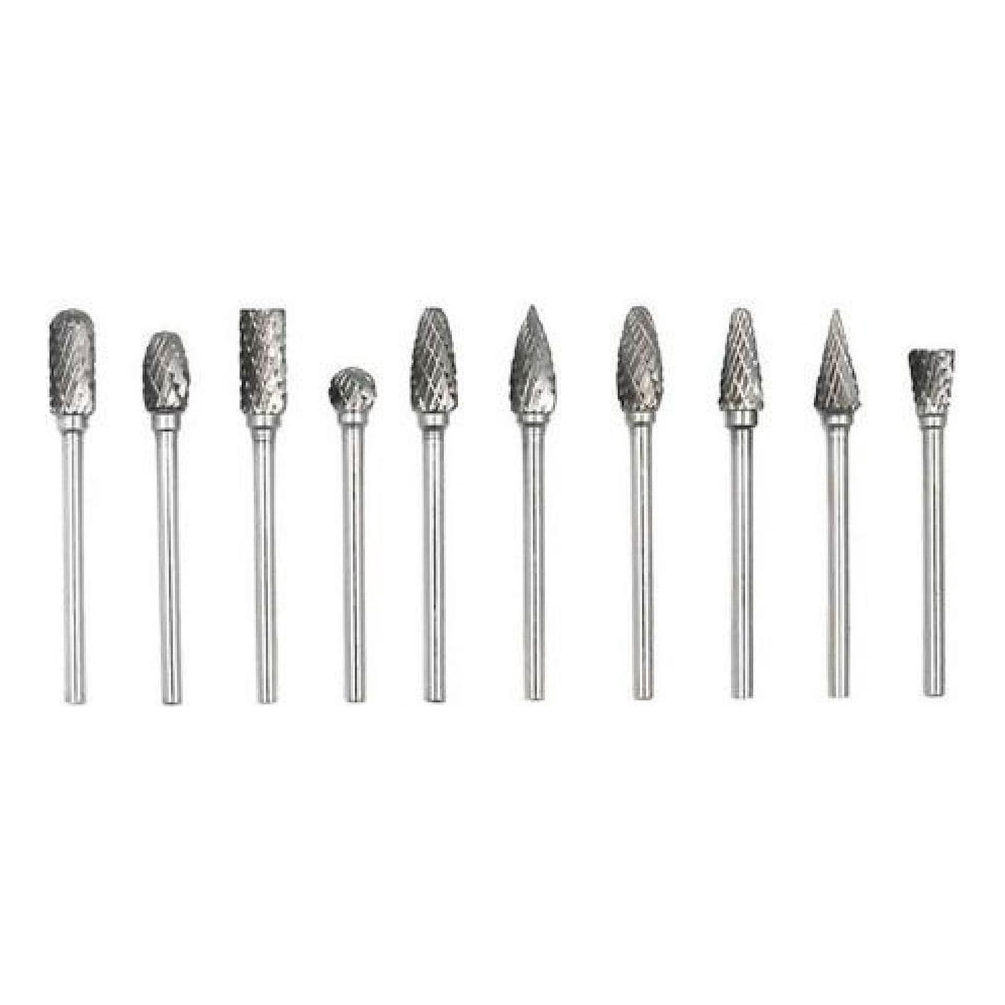 Genérico - Set 10 Fresas Rotativas Para Metal Taladro Y Dremel Lima