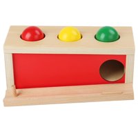 Bothyi - Caja De Bolas De Colores Para Golpear, Bolas De Prensa, Juguetes De Material De Aprendizaje Para Niños Pequeños