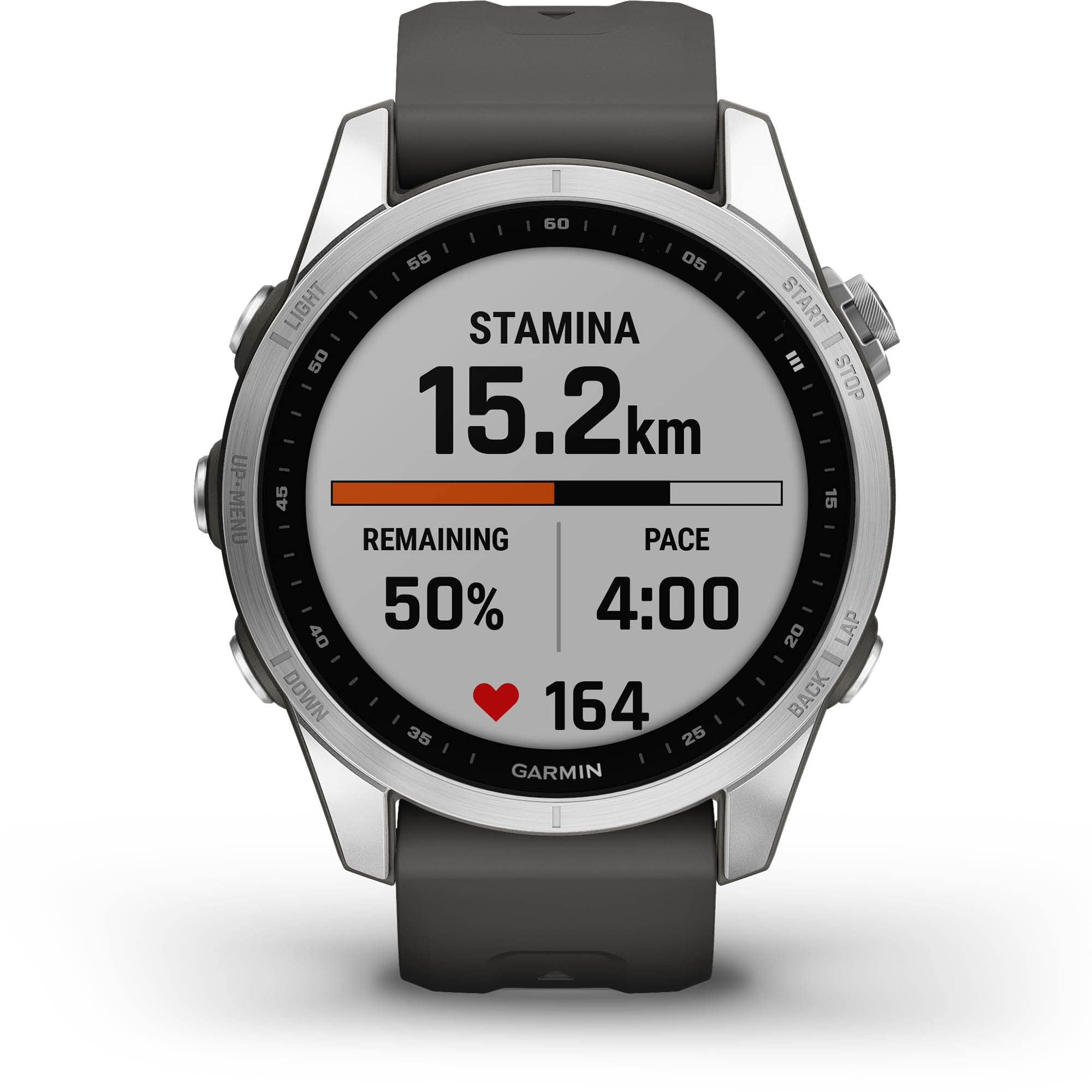 Smartwatch Garmin Fenix 7s Adventure Gps Con Pantalla Táctil Plateado