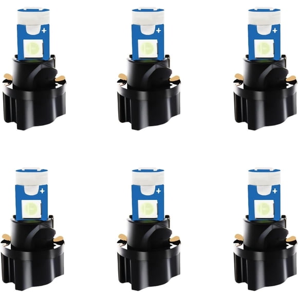 Ampolleta Led T5 Ice Blue 6 Unidades Twist Lock 12v