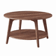 thumbnail image 1 of Mesa de Centro Madera Redonda Kolen, 1 of 7