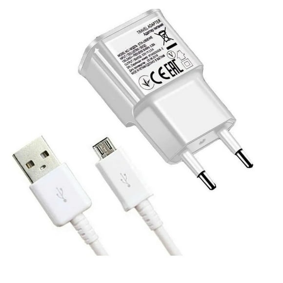 Cargador Celular De Pared Cable Carga Rapida Micro Usb