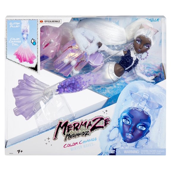 Muñeca de Moda Mermaze Mermaidz Winter Waves Crystabella