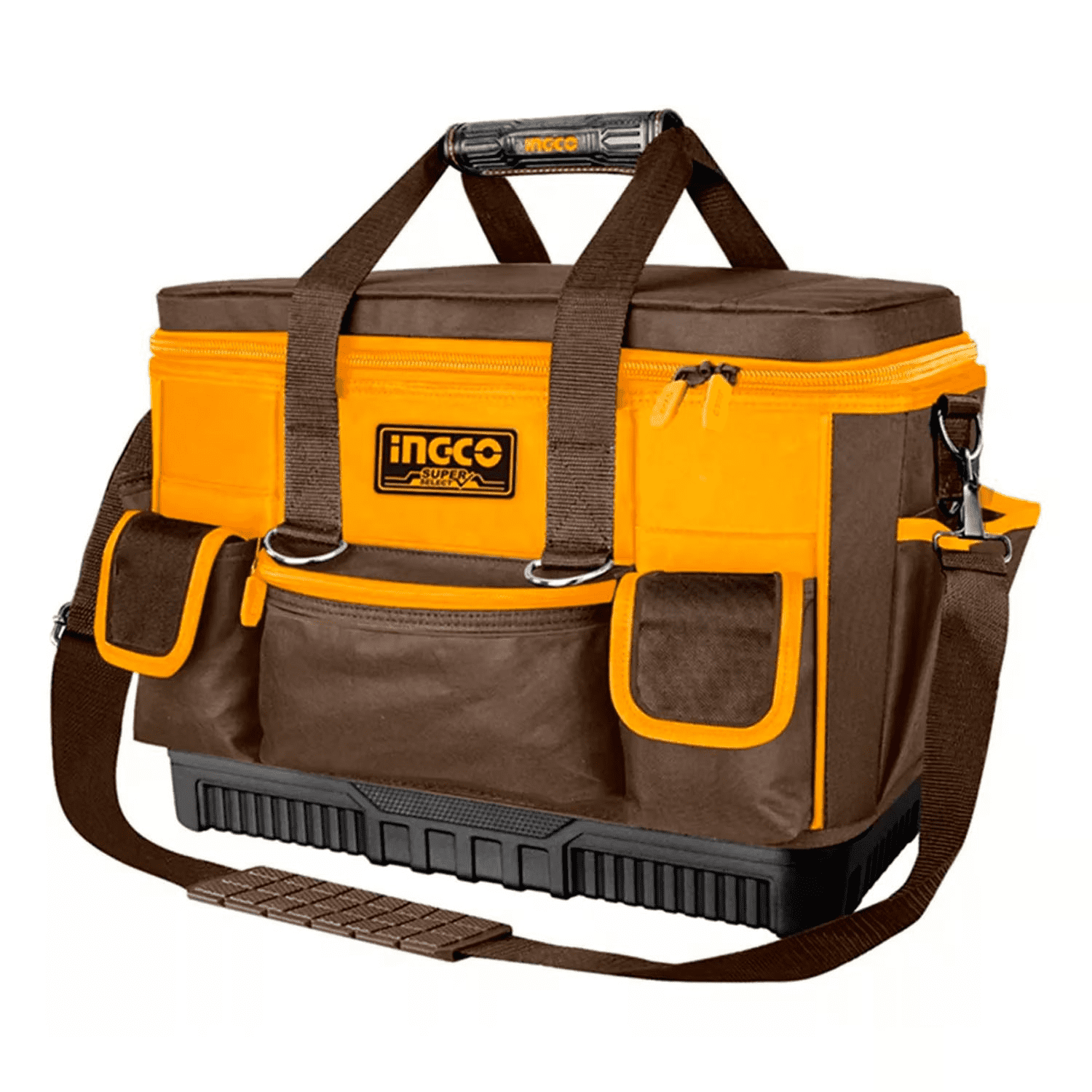 Bolso Porta Herramientas 16 Pulgadas 25 Bolsil Ingco Htbg10
