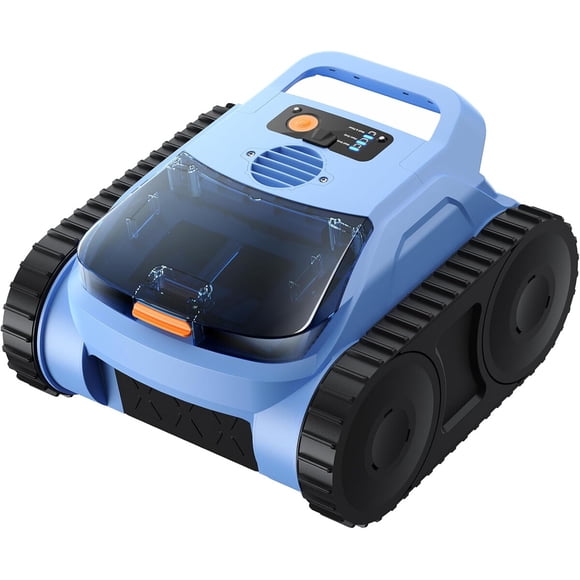Robot Limpia Piscinas QGeeM 4800 GPH 180 W Inalámbrico
