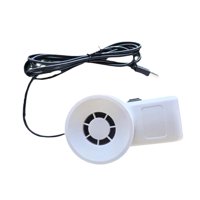 Magideal - Accesorio De Decoración De Viento Frío Para Acuario, Ventilador De Enfriamiento Silencioso Para Pecera, Enfriador De Acuario Para Agua Dulce Y Salada. Negro