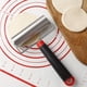 thumbnail image 2 of 1pc, Pastry Roller (7.5''x4.5''x1.26''), T Shaped Pizza Roller, 201 Stainless Steel Rolling Pin, Dough Baker Roller, Baking Tools, Kitchen Gadgets, Kitchen Accessories, Home Kitchen Items, 2 of 4