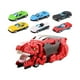 thumbnail image 4 of Dino Transporte Coche Dinosaurio Tragar Vehículo Juego Para Ni?as Ni?os Preescolar Rojo 6 Coches, 4 of 5