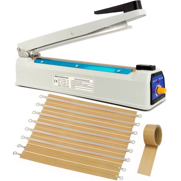 Sellador térmico Impulse Sangrui, 40 cm, Mylar, 110 V