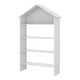 thumbnail image 2 of Repisa Madera Blanca Tipo Casa, 2 of 3
