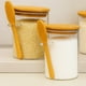 thumbnail image 2 of Set 2 Frasco Contenedor Hermetico 550mL 12cm Redondo Cuchara, 2 of 3