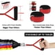 thumbnail image 4 of Juego De Bandas De Resistencia 15 Piezas De 9 Kg A 18 Kg Con Bolsa, 4 of 9