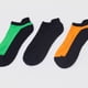 thumbnail image 4 of Calcetines Tripack Mix Verde/Negro/Naranjo Corona, 4 of 4