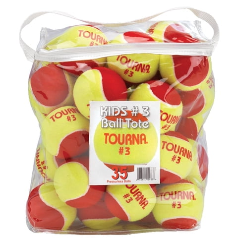Pelotas De Tenis Tourna Sports Stage 3 Quick Start (35 Pelotas)
