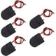 thumbnail image 1 of 5 soportes para pilas de botón con interruptor, 1 soporte para pilas CR2032, caja de almacenamiento con tapa y cables, interruptor de encendido y apagado, contenedor de enchufe CR2032 3 V, color negro, 1 of 6