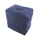 thumbnail image 4 of Reposapiés Inflable 3 Capas Reposapiés Reposapiés Almohada Para Viajar Azul Profundo, 4 of 5