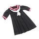 thumbnail image 2 of Lovely Doll Mini School Uniform Dress Dress Para 1/6 Girl Dolls Black, 2 of 5