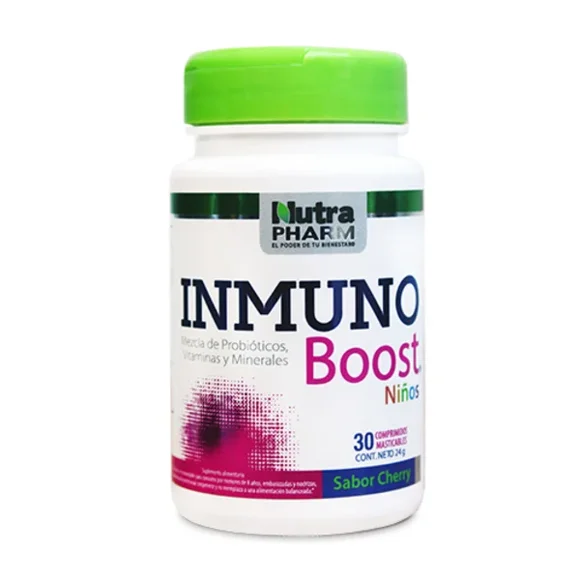 Inmuno boost niños x 30 comprimidos masticables - Nutrapharm