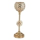 thumbnail image 4 of Candelero Con Flor De Cristal Dorado Candelero De Regalo Para Amigos M, 4 of 5
