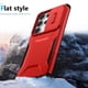 thumbnail image 3 of Funda Resistente para Samsung Galaxy S25 Ultra con Tapa Deslizante y Protección Militar Rojo, 3 of 6