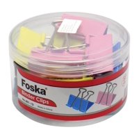 Clips De Carpeta Colores 51 Mm 801-1D Foska