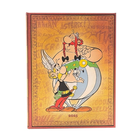 Paperblanks - Agenda 2025 Asterix Y Obelix Ultra Vista Dia Tapa Dura