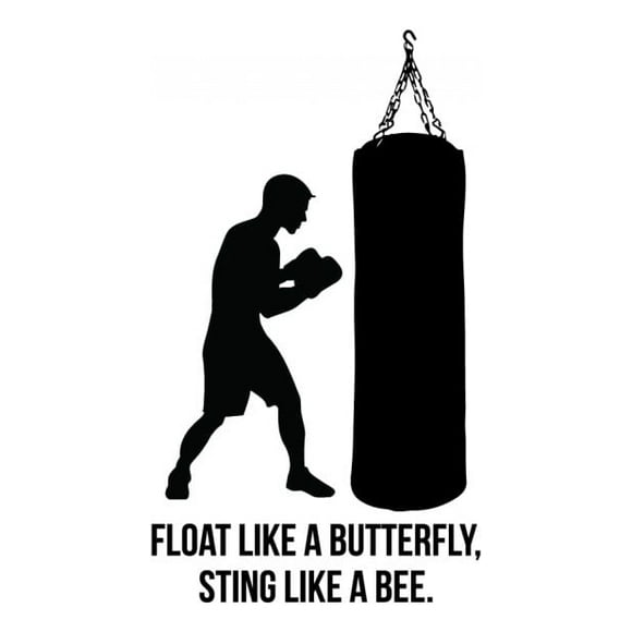 Decomural Float Like A Butterfly Muhammad Ali WS-42923