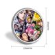 thumbnail image 2 of Hunter × Hunter-Theme Round Button Badge: Premium Metal Construction, Ideal for High-End Events 2.8 cm, 2 of 6