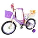 thumbnail image 3 of Bicicleta Aro 16 Infantil Con Peluchero Lila Shengdi, 3 of 6