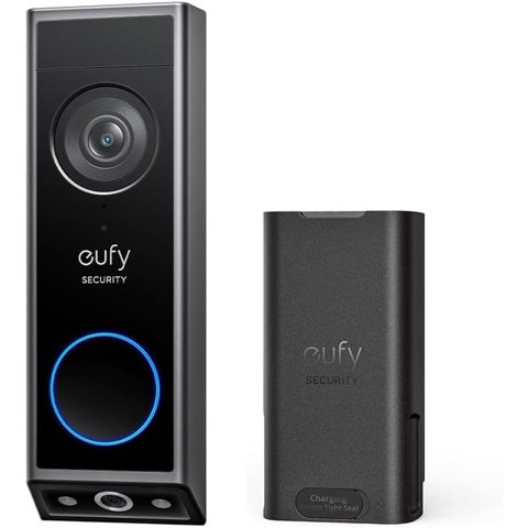 Timbre Con Vídeo Eufy Security E340 Alimentado Por Batería 2K Full Hd