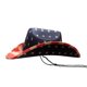 thumbnail image 3 of Sombrero Windy City Novelties 53 cm Pequeño con Bandera Vintage, 3 of 9