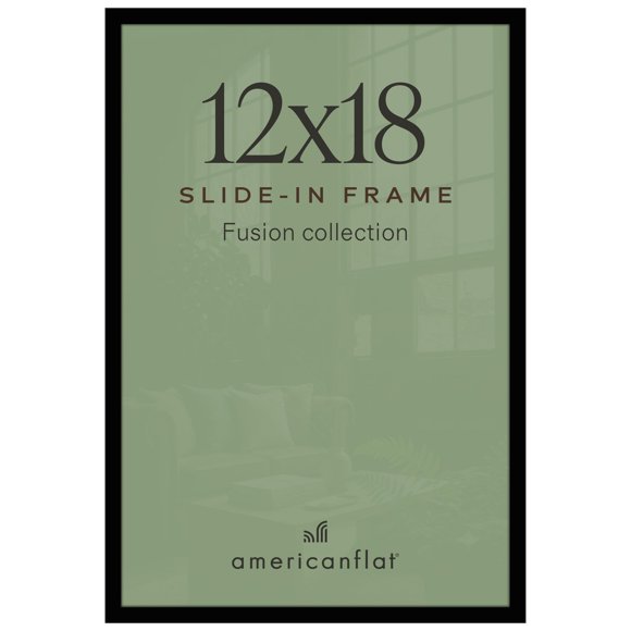 Marco para póster Americanflat 30x46 cm negro