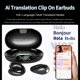thumbnail image 2 of Auriculares de traducción YLYHFY AI Real Time 144 idiomas Bluetooth 5.3, 2 of 9