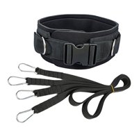 Ioensy - Correas De Tracción De Trineo, Correa Ligera De Entrenamiento De Trineo Para Fitness, Cinturón De Cintura Interior Para El Hogar