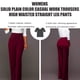 thumbnail image 3 of Pantalones De Trabajo Informales Para Mujer, De 6 Botones, Largos, De Cintura Alta Y Pierna Recta., 3 of 5