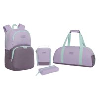 Pack Atomik Escolar (X4) Niña Block Lila Head